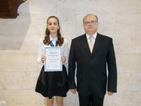 A Történelem Tanulmányi Verseny országos döntőjében 7. helyezést ért el Martonfalvi Emma 8.B osztályos tanuló
